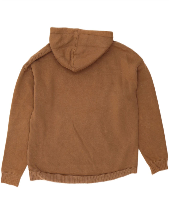Zara Pull à capuche pour homme Petit Marron