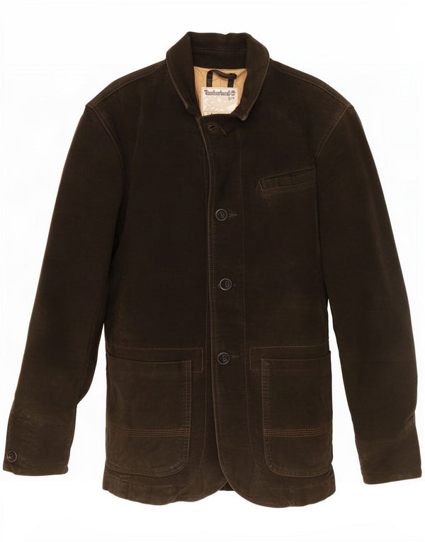 Timberland Veste coupe-vent pour homme UK 36 Petit coton kaki
