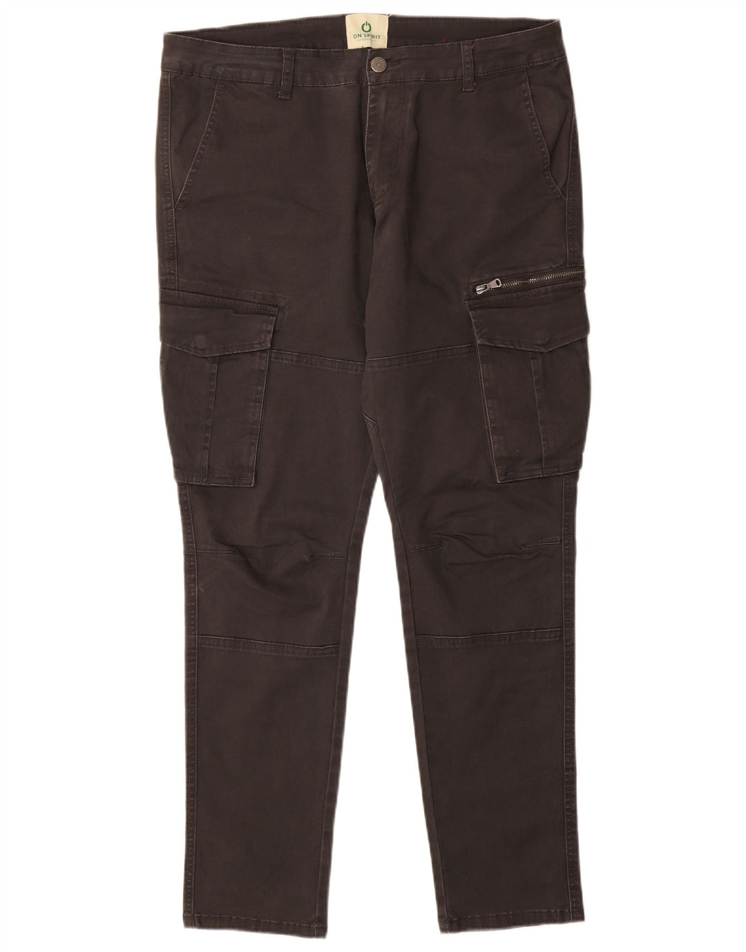 ON SPIRIT Pantalon Cargo Slim Homme W34 L31 Gris