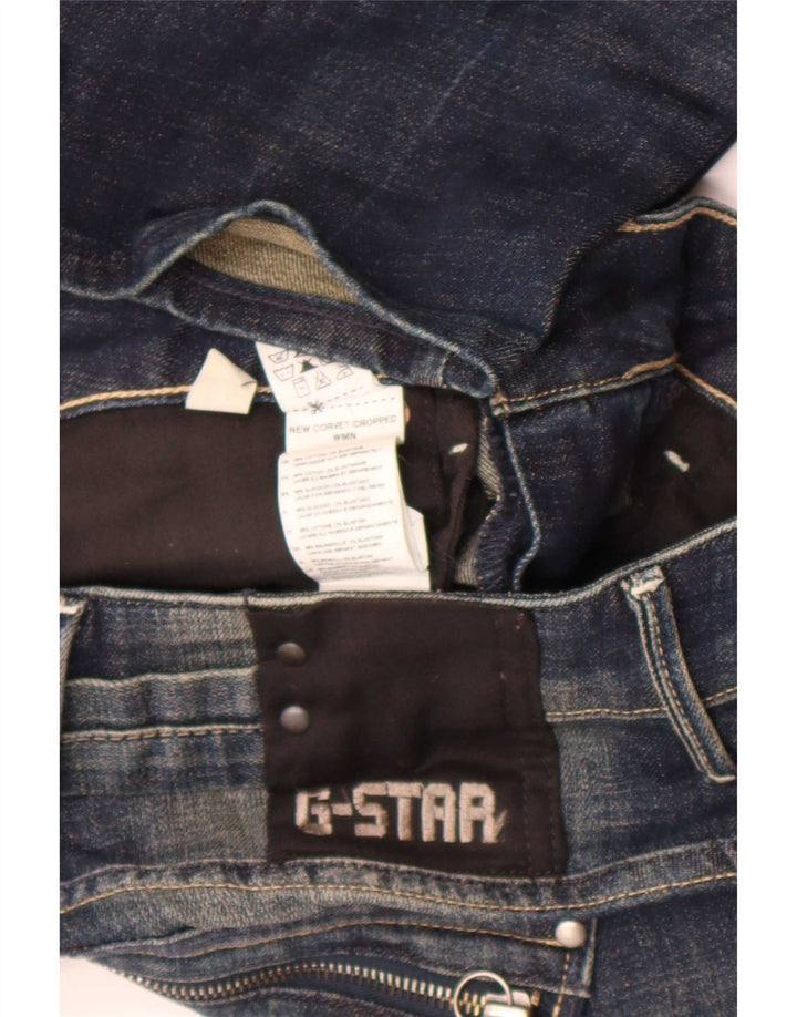 G-Star Jean Capri Super Low Femme W27 L18 Bleu Coton
