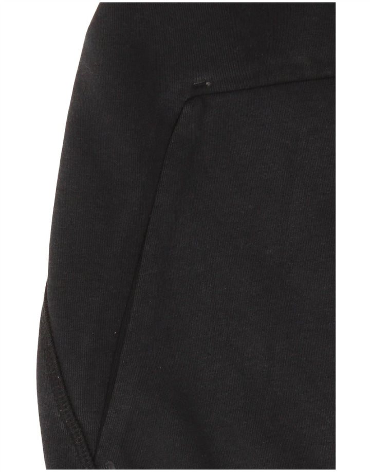 Nike Sweat à capuche zippé pour homme en coton noir moyen