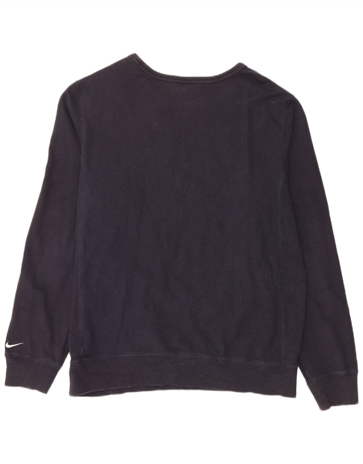 NIKE Sweat-shirt graphique pour hommes, grand, bleu marine