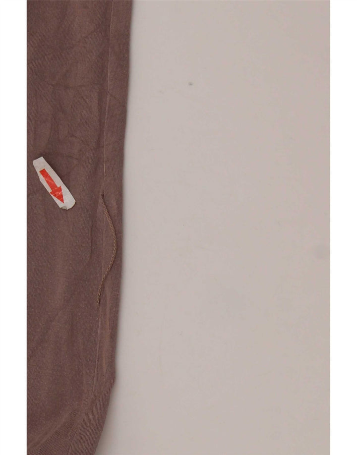 Liu Jo Robe droite sans manches pour femme IT 46 Large Marron Modal