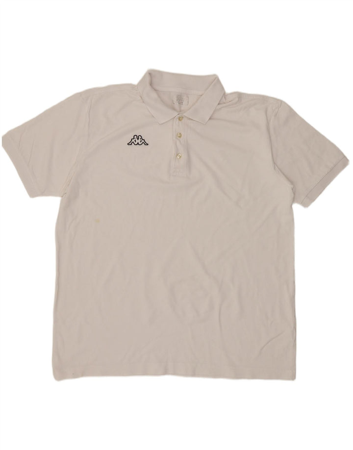 KAPPA Polo Homme 3XL Blanc Coton