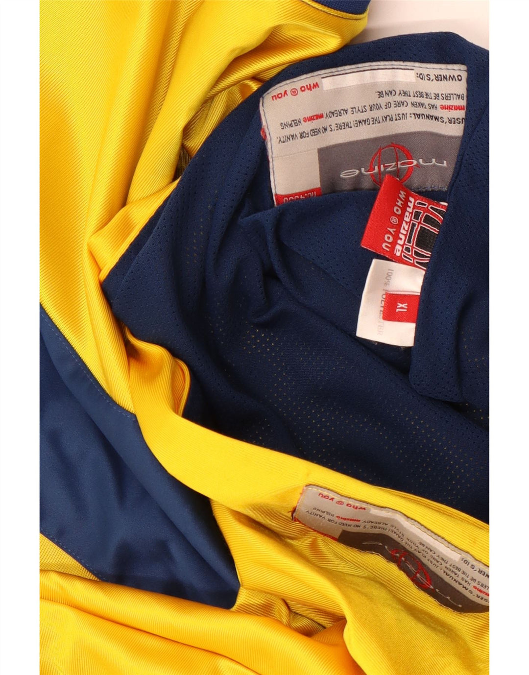 Mazine Débardeur Homme XL Jaune Colorblock Polyester