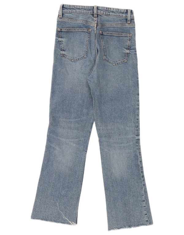 Zara Jean Bootcut Femme EU 34 2XS W24 L26 Bleu