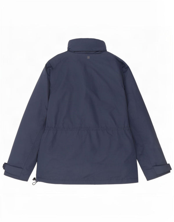 Mountain Warehouse Veste coupe-vent à capuche pour femme UK 10 Small Bleu marine
