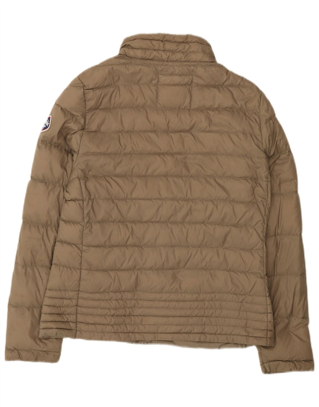 Puffa Veste matelassée pour femme UK 14 Large Marron Polyamide