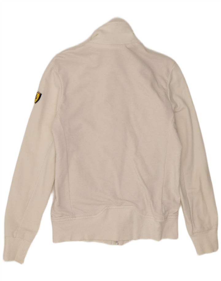 Puma Veste de survêtement pour homme Petit Blanc Coton