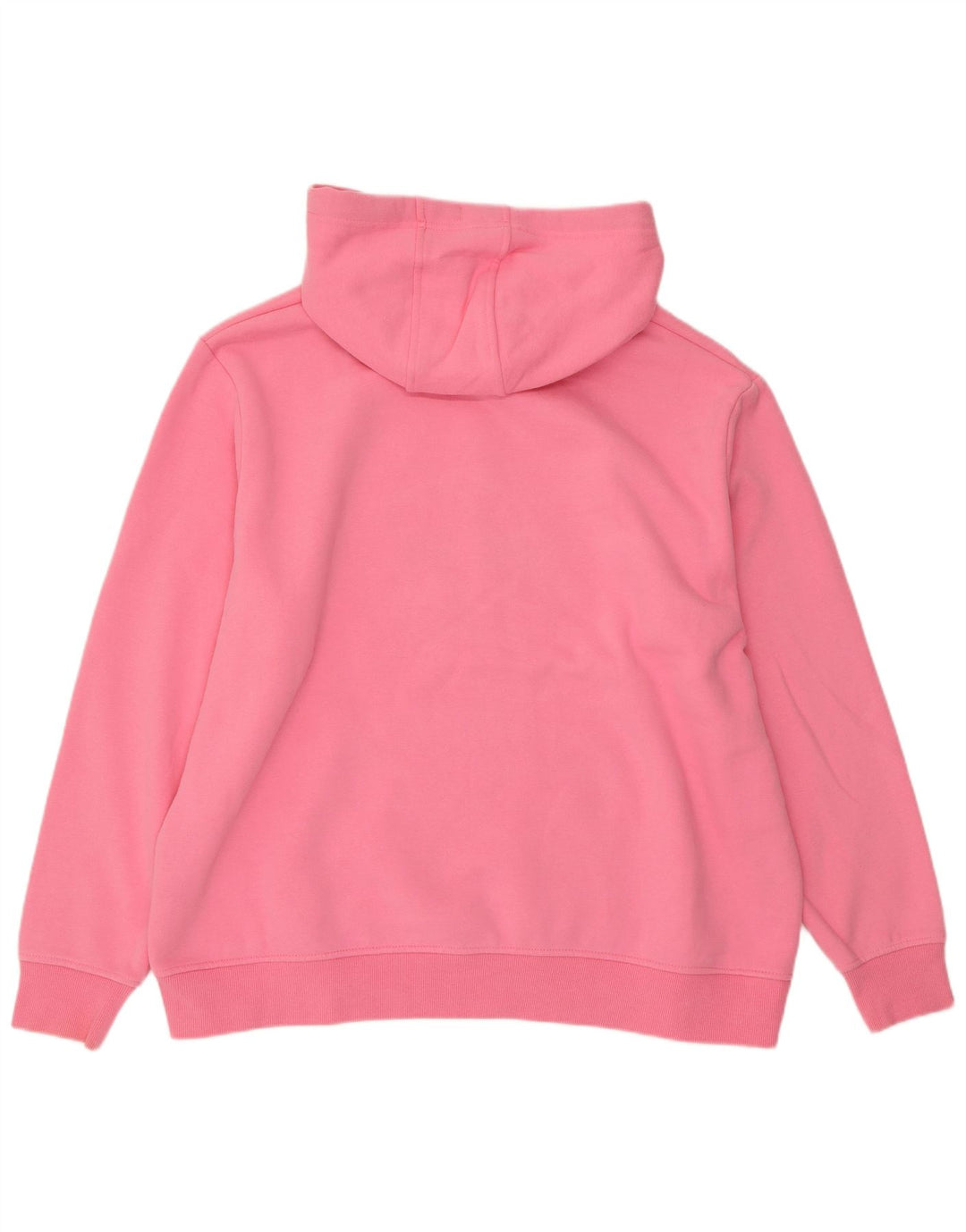 ELLESSE Pull à capuche surdimensionné graphique pour femme UK 22 3XL Coton rose