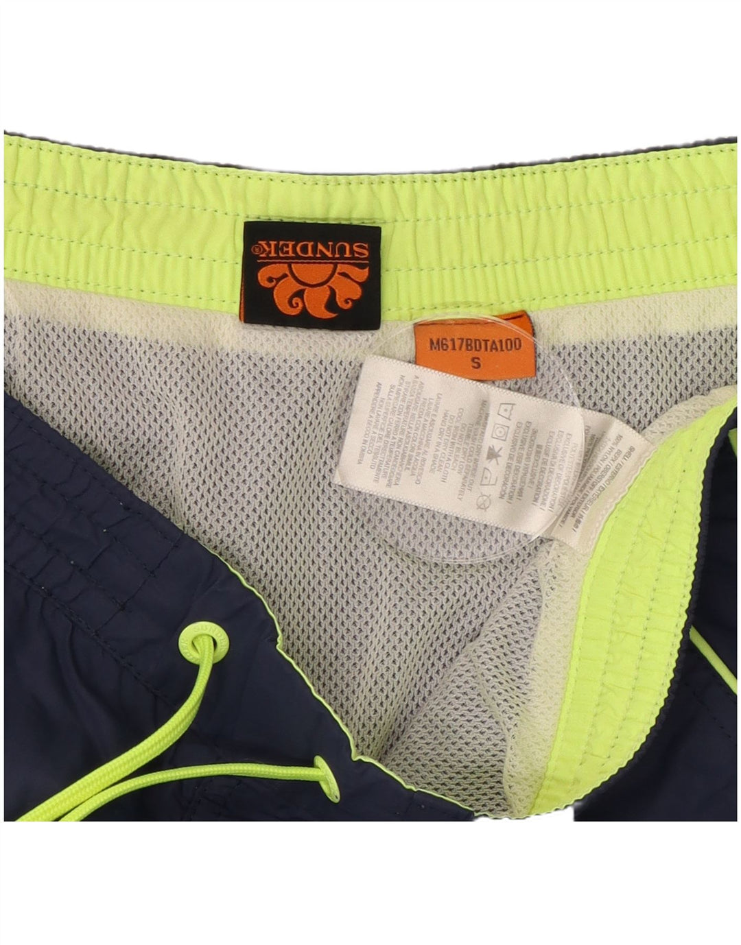 Sundek Short de bain homme petit nylon bleu marine plage