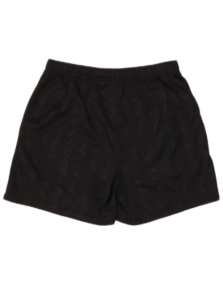 Nike Short de sport pour homme en polyester rayé noir moyen
