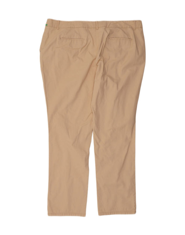 Pantalon Chino Slim Boden Femme UK 22 3XL W44 L32 Coton Beige