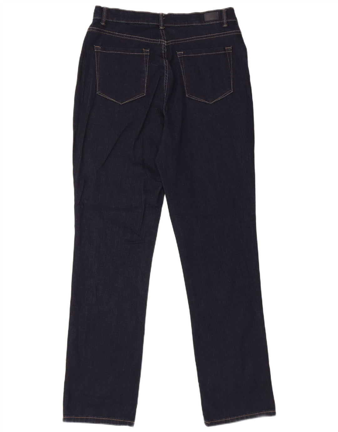 LEE Jean droit taille haute pour femme US 10 Large W30 L32 Bleu marine