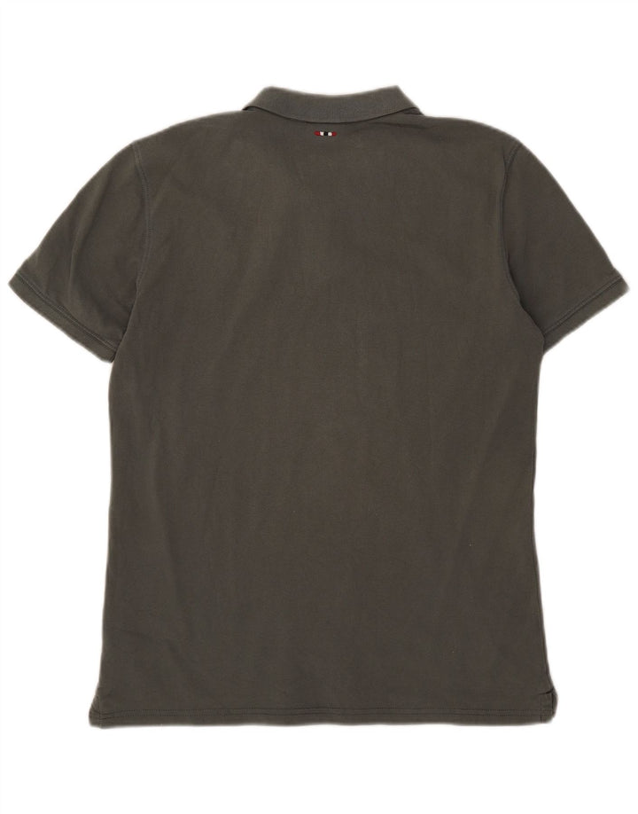 Napapijri Polo Homme Kaki Moyen