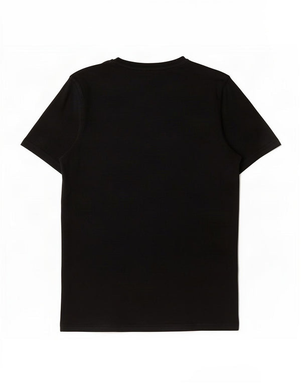 Fila T-Shirt Homme Noir Moyen Coton