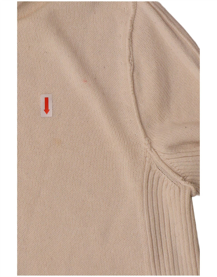 Tommy Hilfiger Cardigan pour homme en coton blanc cassé