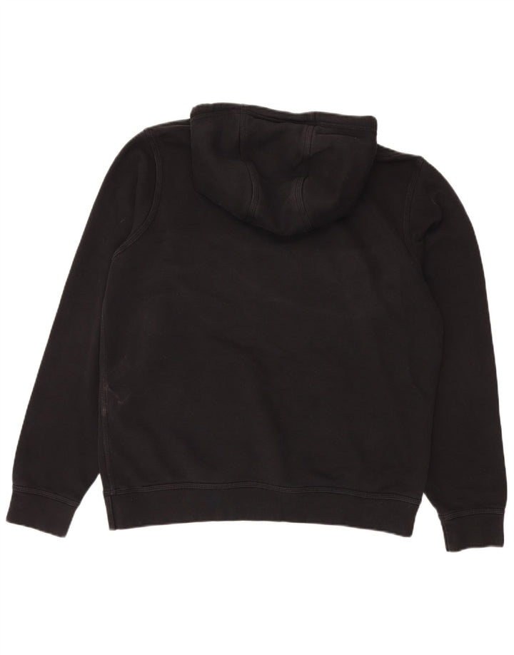 Nike Pull à capuche pour homme en coton noir Taille L