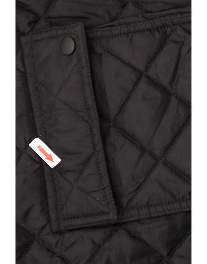 Veste matelassée homme vintage UK 42 XL Nylon Noir