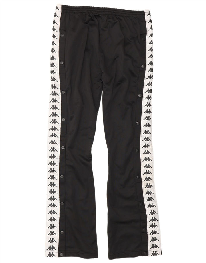 Kappa Pantalon de Survêtement Graphique Homme Noir Moyen