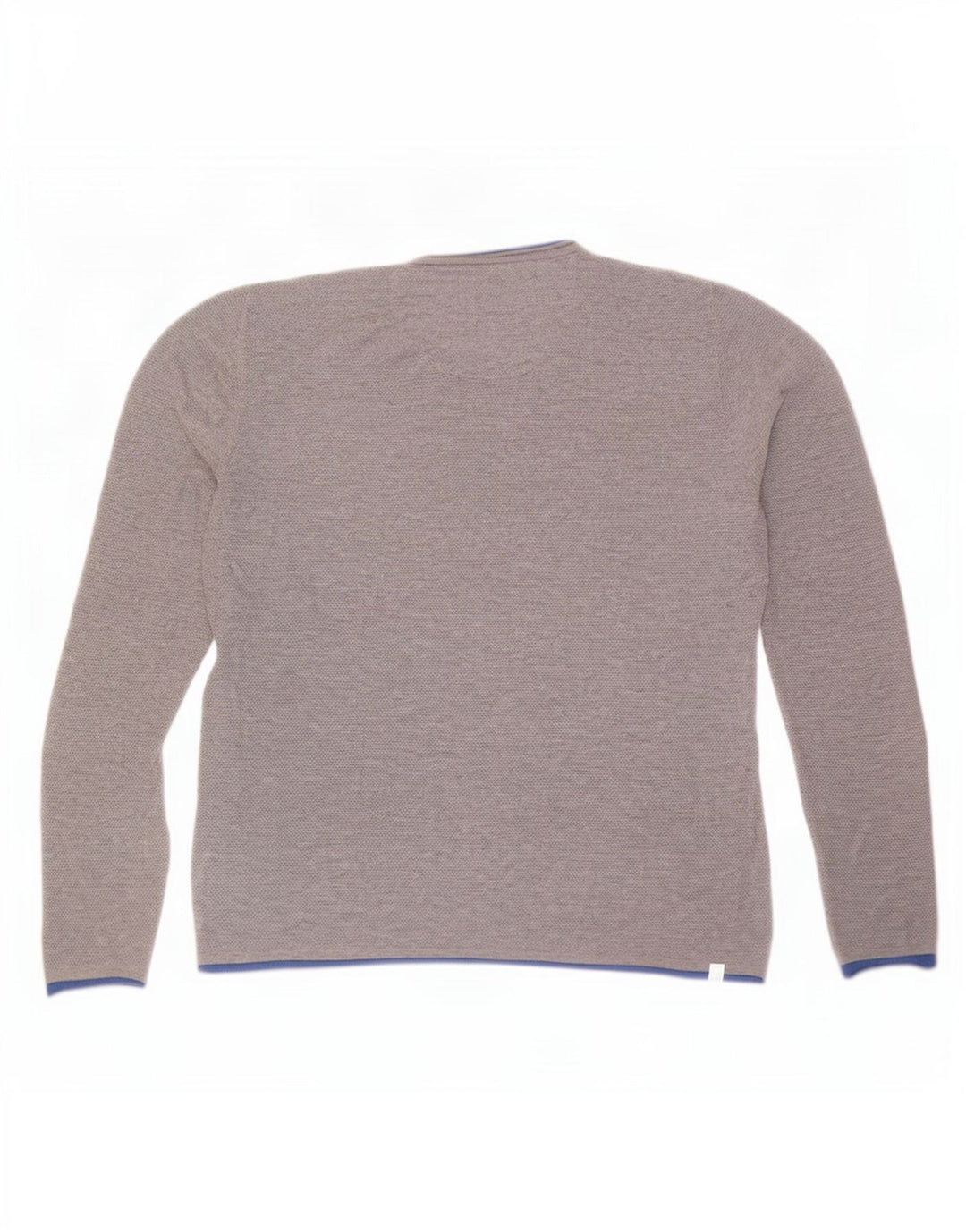 Fred Mello Pull Col V Homme Gris Moyen