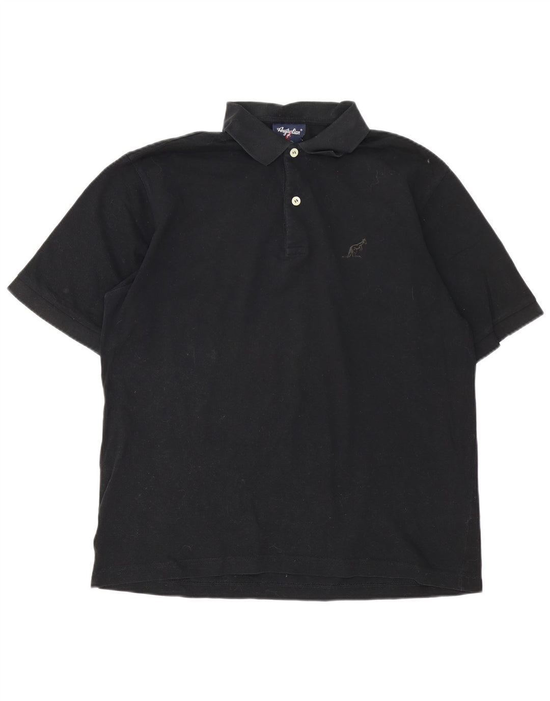 AUSTRALIAN L'ALPINA Polo Homme IT 50 Medium Noir