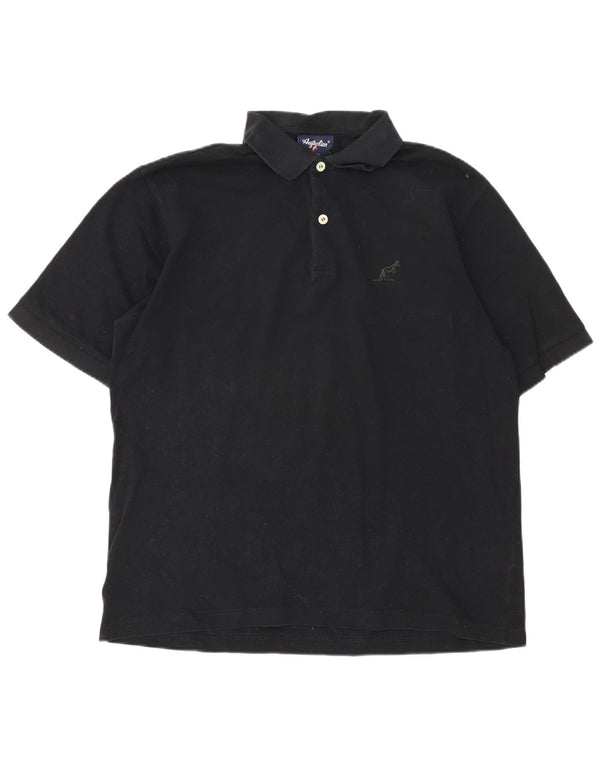 AUSTRALIAN L'ALPINA Polo Homme IT 50 Medium Noir