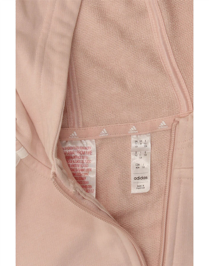ADIDAS Pull à capuche zippé fille 11-12 ans Rose