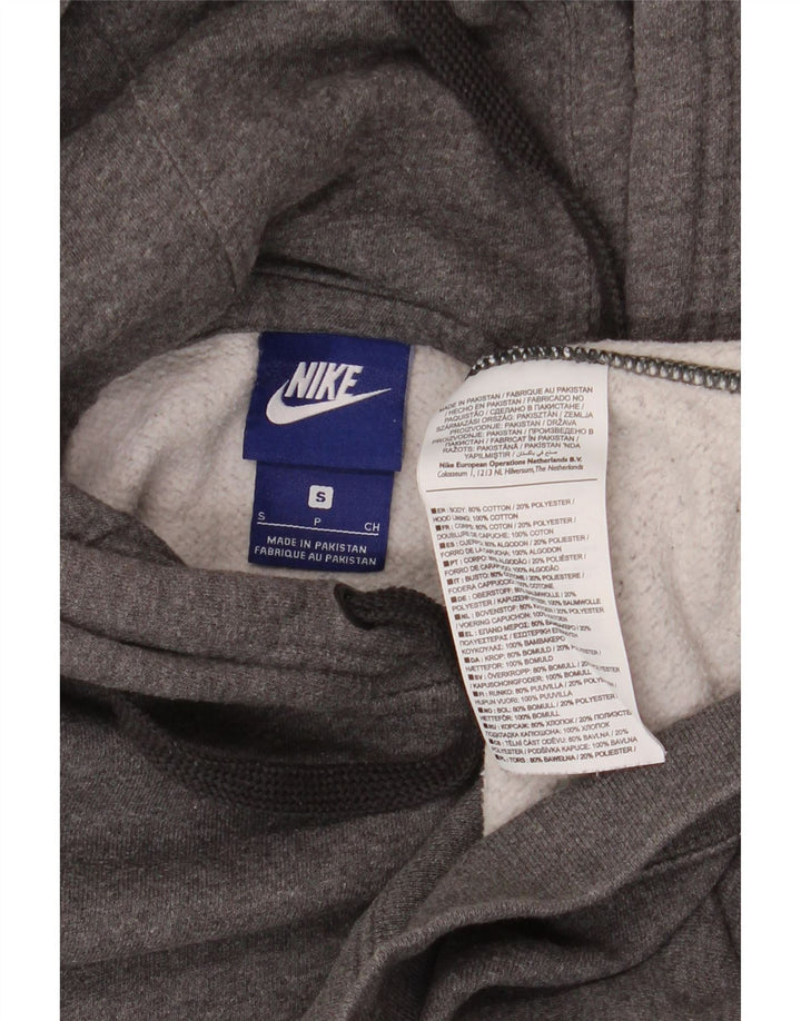 Nike Pull à capuche pour homme Petit Gris Coton