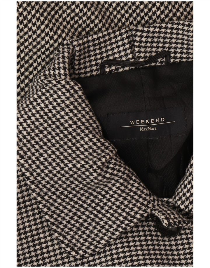 MAX MARA Ensemble jupe 2 pièces 4 boutons pour femme UK 10 Small W28 Gris classique