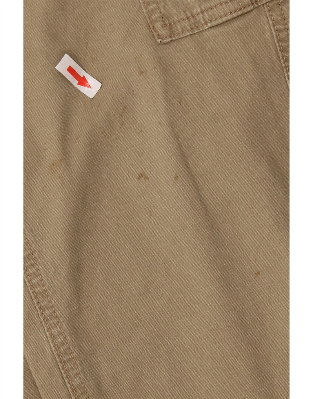 SUPERDRY Pantalon Cargo Slim Homme W32 L32 Beige Coton