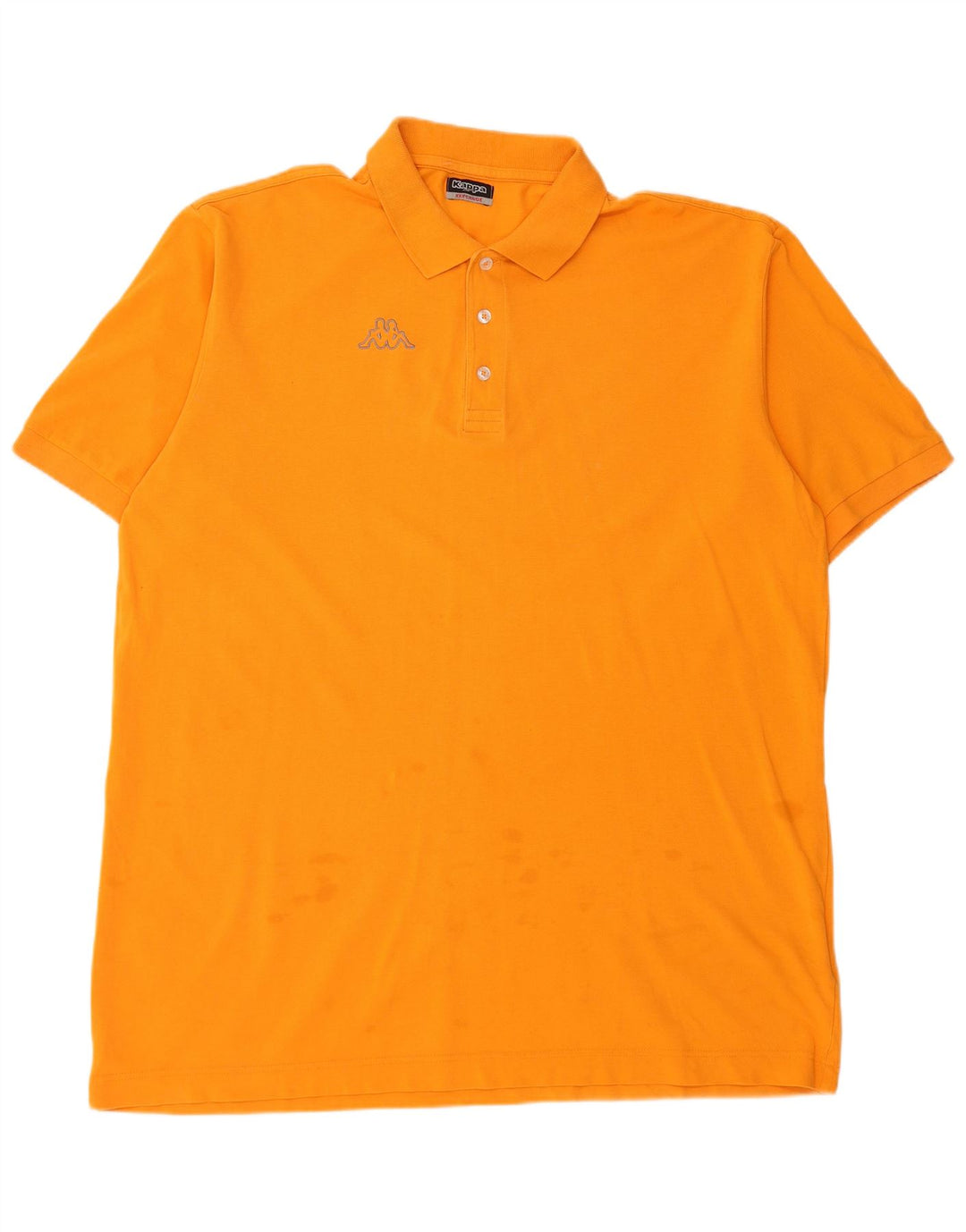 Kappa Polo Homme 3XL Orange Coton