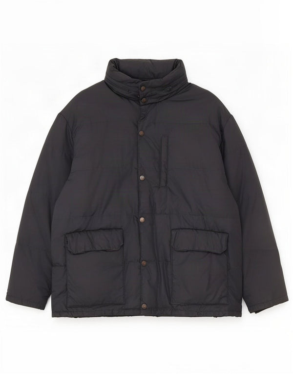 Casucci Veste matelassée à capuche pour homme UK 40 Large Bleu Marine Polyamide