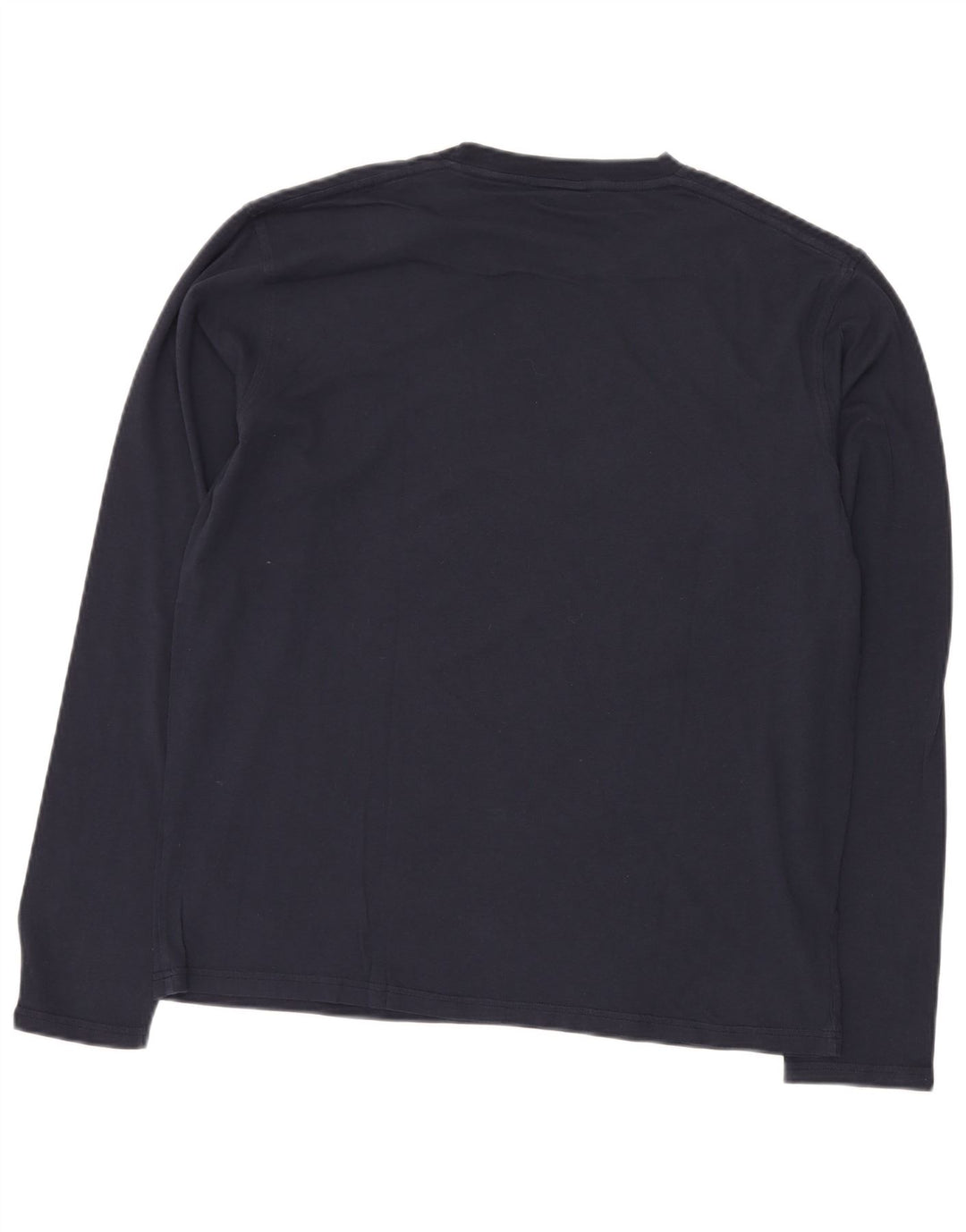 DIESEL Haut Graphique Homme Manches Longues XL Bleu Marine Coton