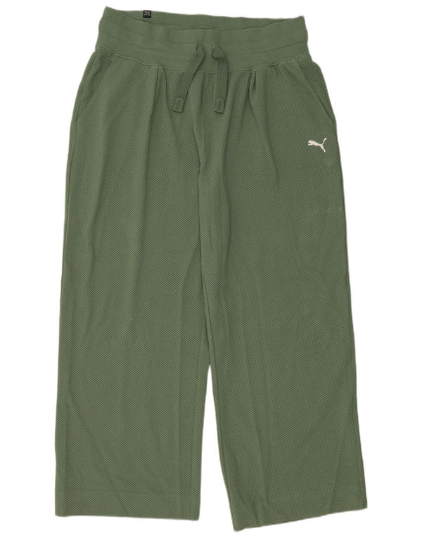 Puma Pantalon de survêtement pour femme UK 18 XL Vert Coton