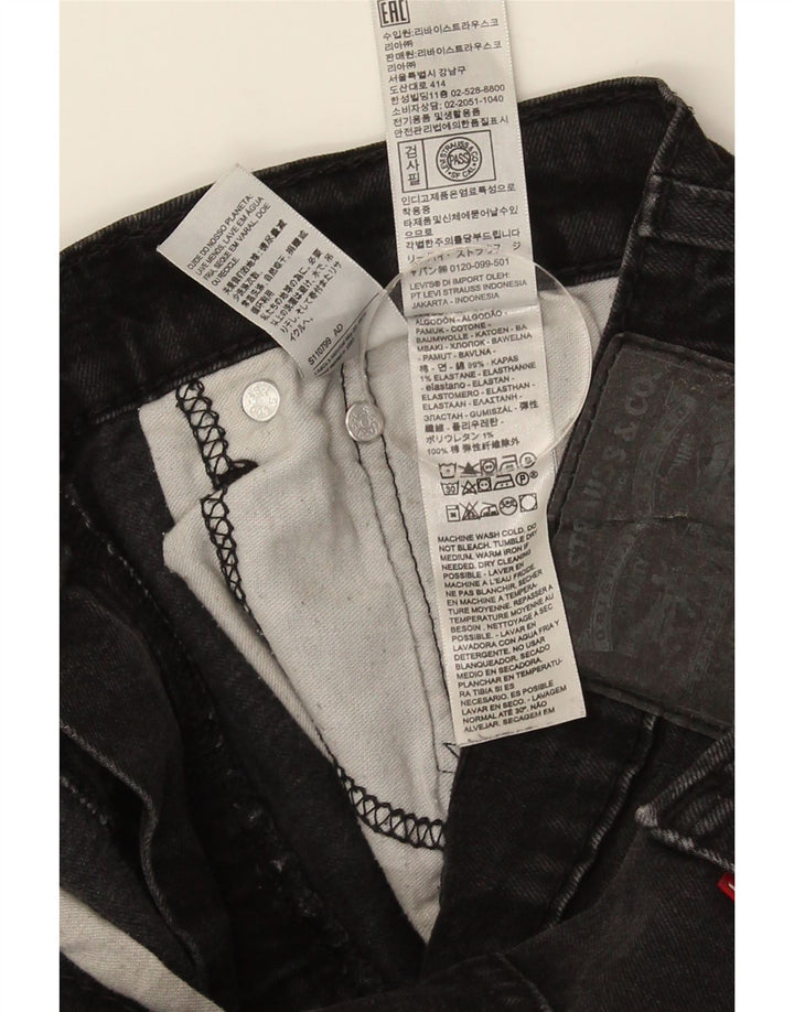 Levi's Jean 502 Tapered W33 L27 Homme Noir Coton