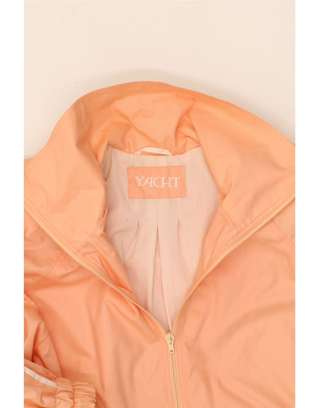 VINTAGE Womens Bomber Jacket UK 20 2XL Orange Vintage Vintage and Second-Hand Vintage from Messina Hembry 