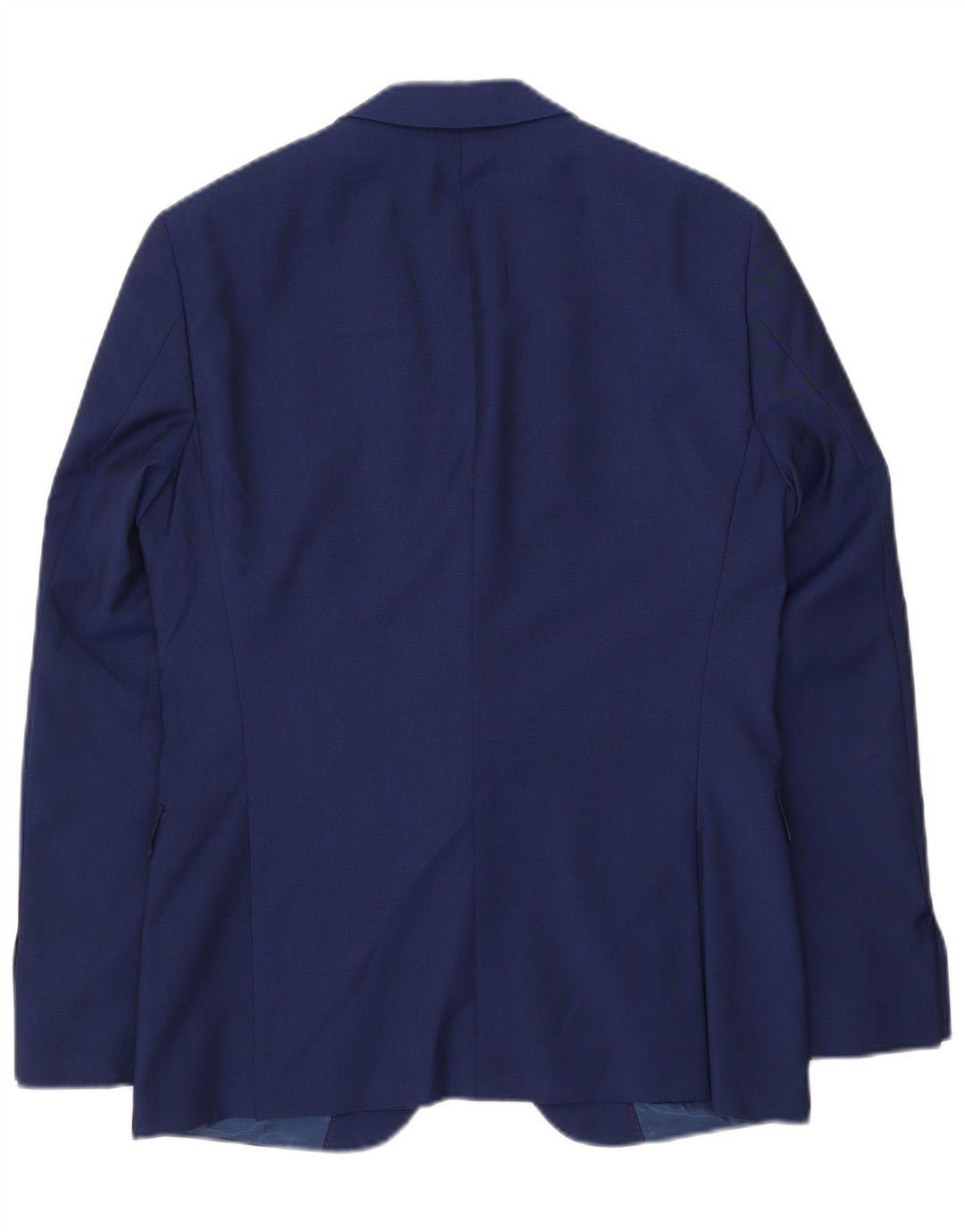 Tommy Hilfiger Veste blazer à 2 boutons pour homme IT 46 Petite laine vierge bleue