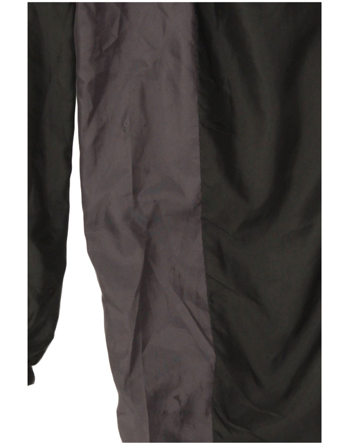 PUMA Veste de survêtement à capuche pour homme Large Noir Colorblock Polyester