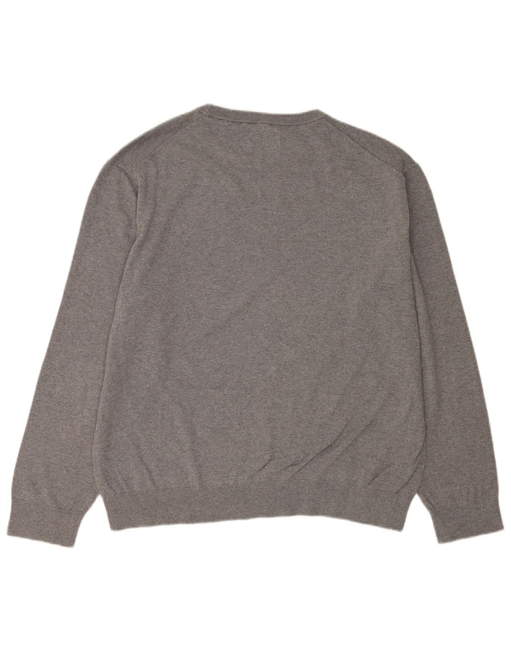 Gant Pull ras du cou pour homme XL Gris