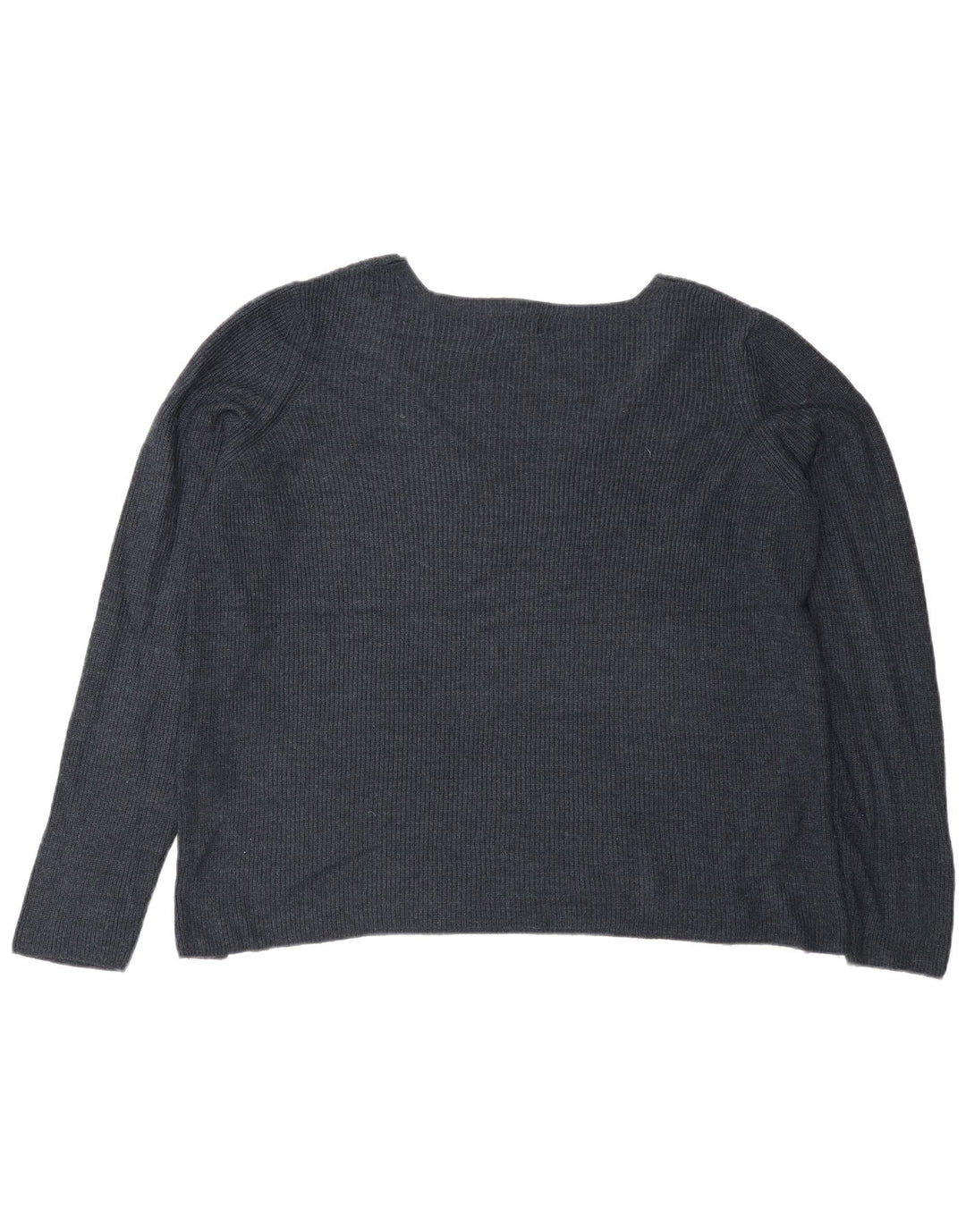 Fat Face Pull surdimensionné à col en V pour femme UK 12 Bleu marine moyen