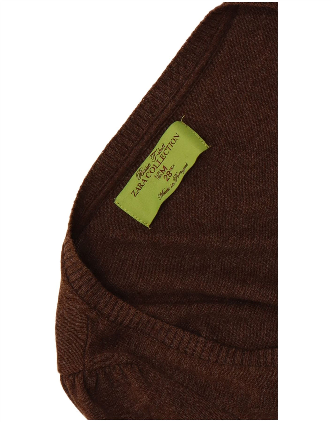 Zara Cardigan à manches 3/4 pour femme Marron moyen UK 12