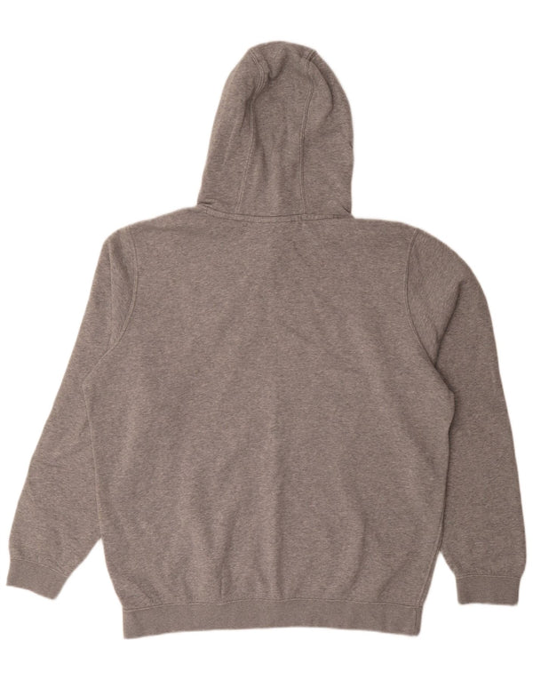 Nike Pull à capuche XL en coton moucheté pour homme Gris