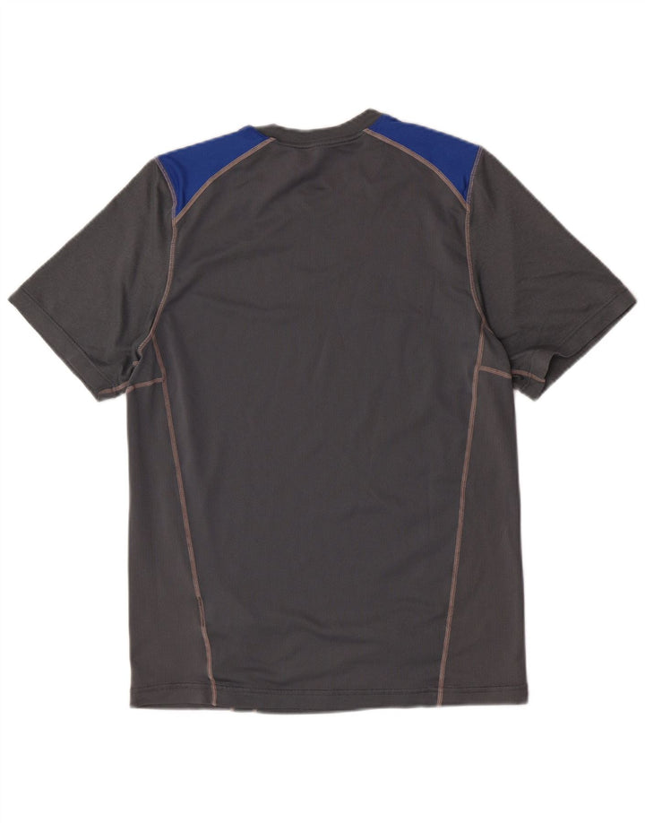 Nike T-Shirt Homme Haut Petit Gris Colorblock Polyester