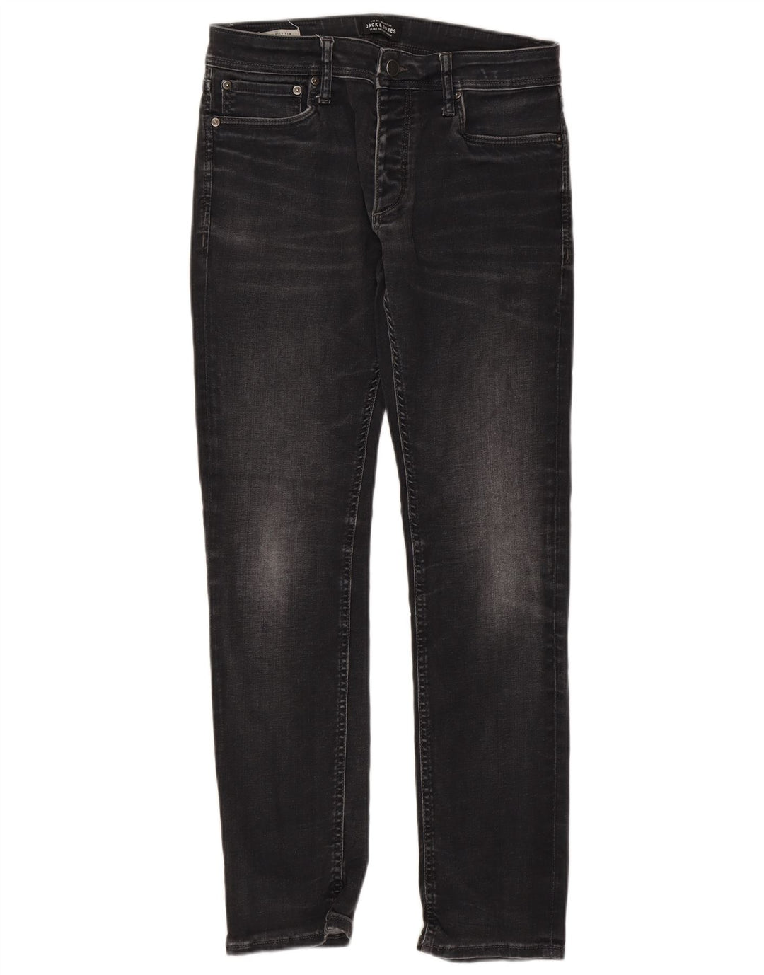 Jack & Jones Jean Slim Tim W32 L32 Homme Noir Coton