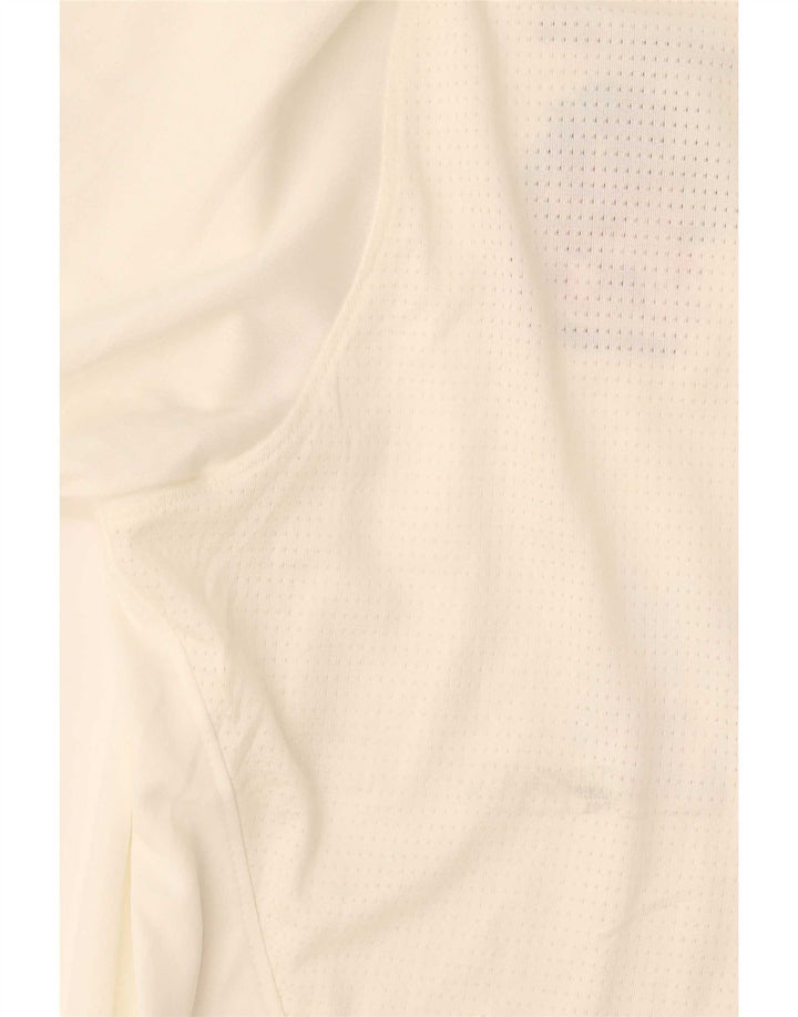 Nike Polo Graphique Homme XL Blanc Cassé Polyester