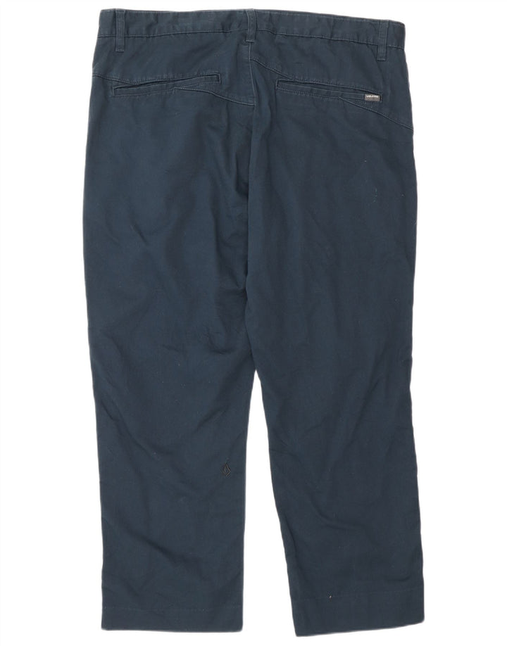 Volcom Pantalon Chino Droit Homme W36 L26 Bleu Marine