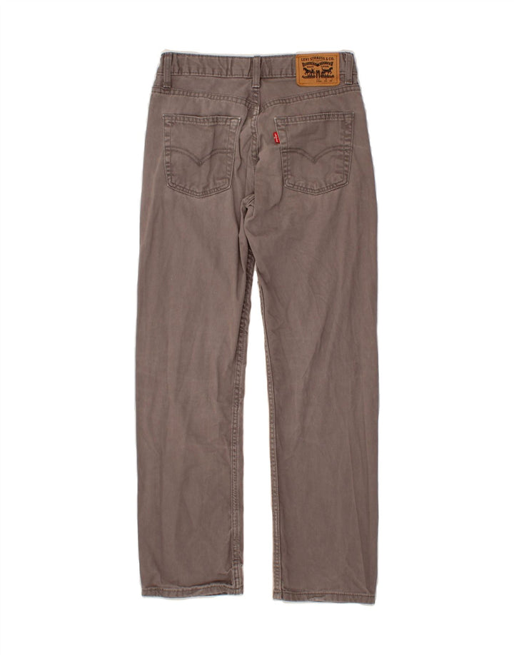 LEVI'S Boys 514 Straight Jeans 11-12 Years W26 L26 Grey Vintage Levi's and Second-Hand Levi's from Messina Hembry 
