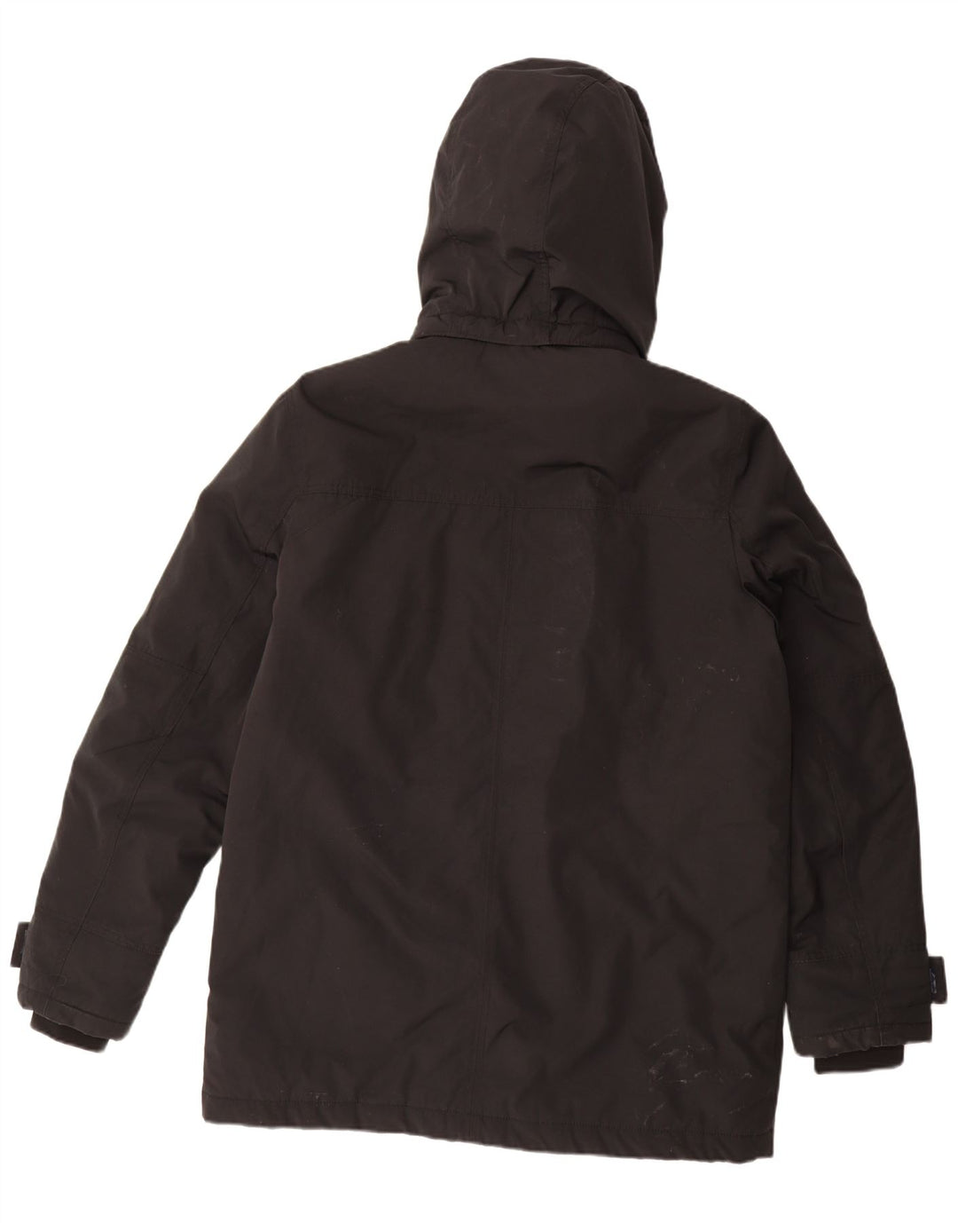 Tommy Hilfiger Veste matelassée à capuche pour hommes UK 42 XL Noir Polyester