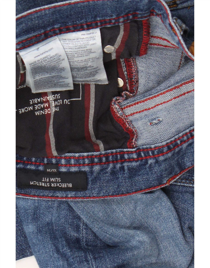 Tommy Hilfiger Jean Slim Bleecker Homme W32 L34 Bleu Coton
